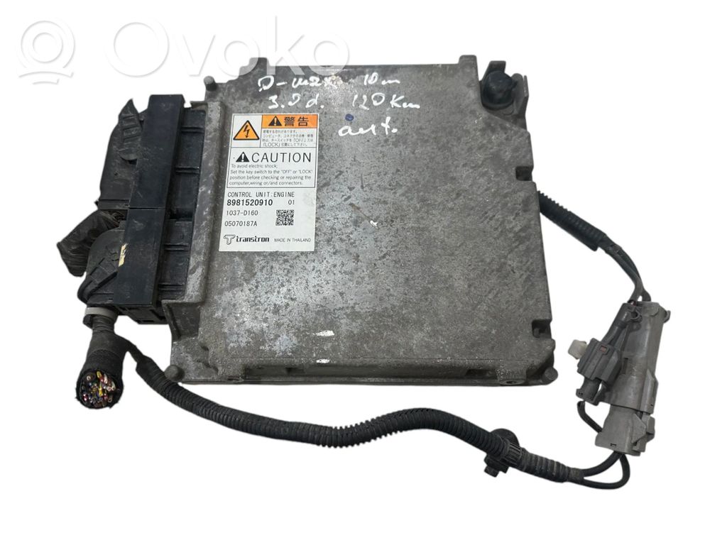 Isuzu D-Max Engine control unit/module 