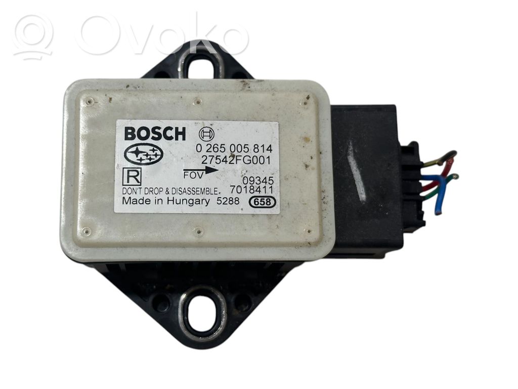 Subaru Forester SH ESP acceleration yaw rate sensor 