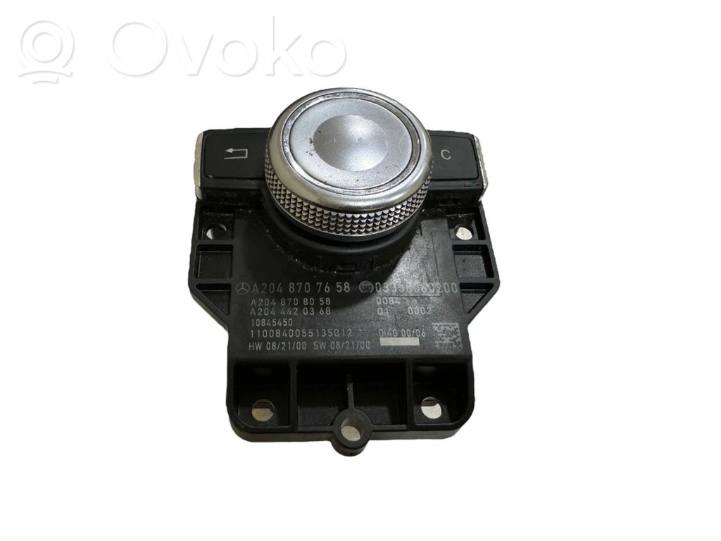 Mercedes-Benz C W204 Interruptor de control multifunción 