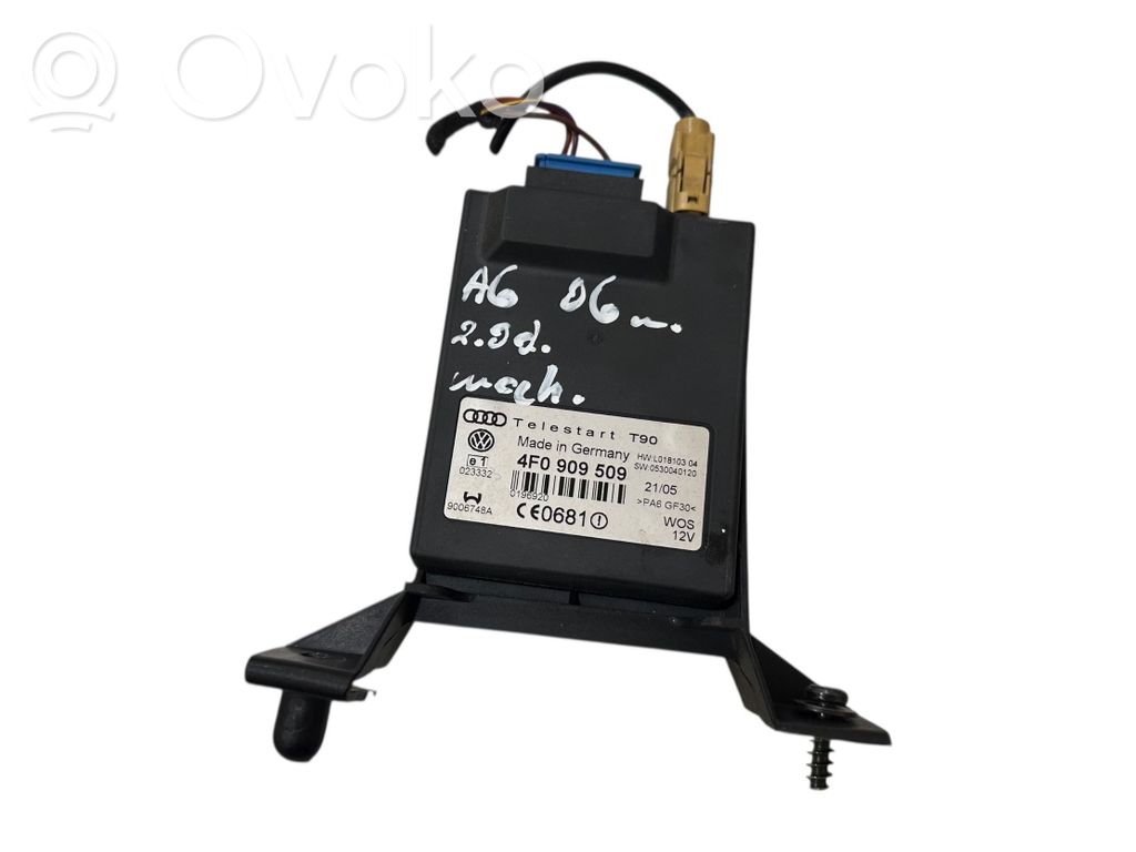 Audi A6 S6 C6 4F Auxiliary heating control unit/module 