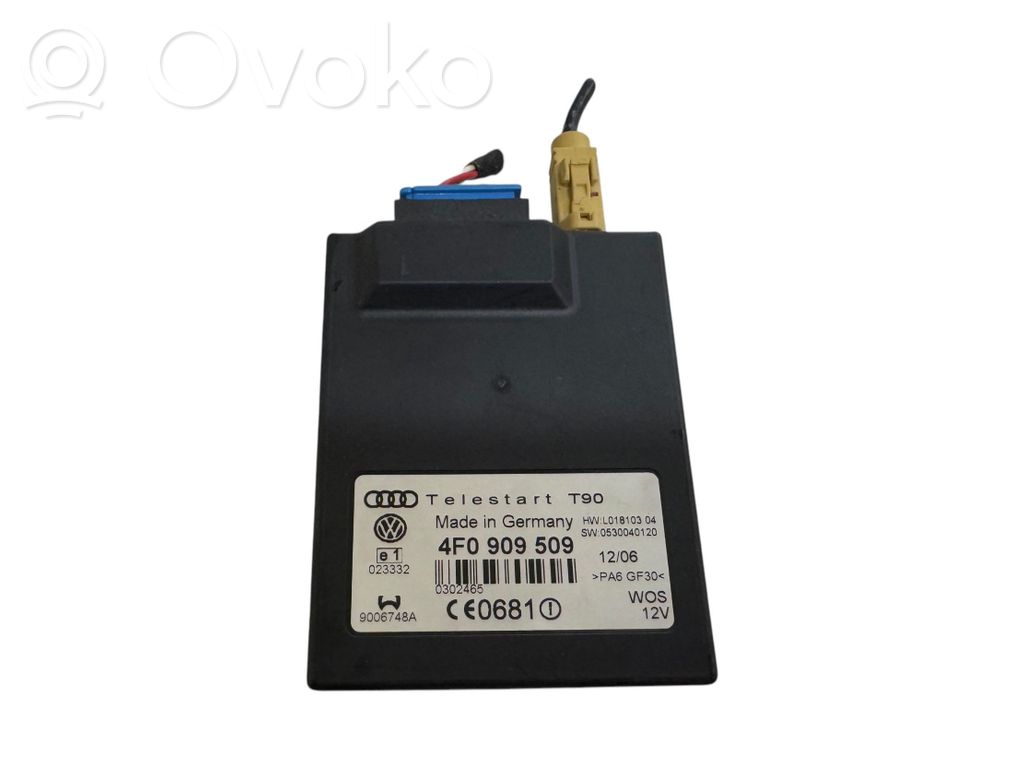 Audi Q7 4L Auxiliary heating control unit/module 