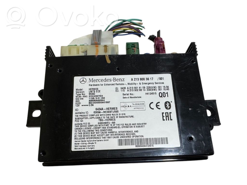 Mercedes-Benz X-class W470 Bluetooth control unit module 