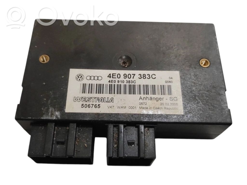 Audi Q7 4L Tow bar trailer control unit/module 