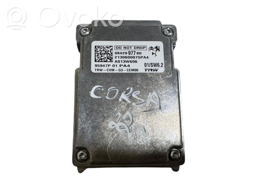 Opel Corsa F Windshield/windscreen camera 