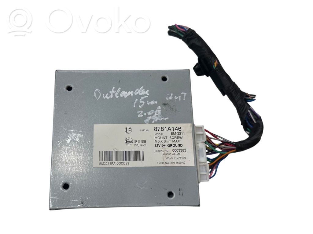 Mitsubishi Outlander Camera control unit module 