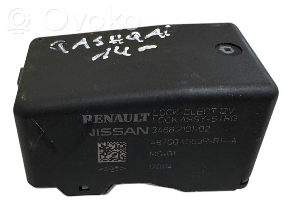 Nissan Qashqai Steering wheel lock 