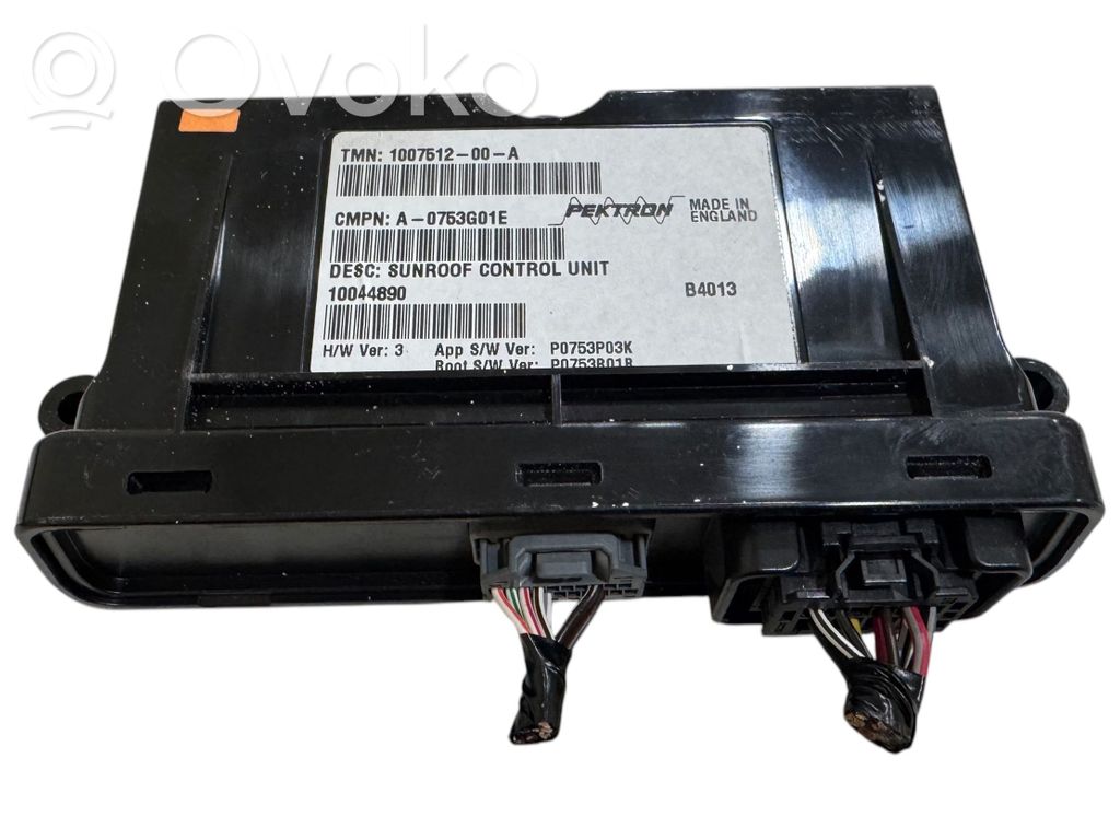 Tesla Model S Sunroof control unit/module 