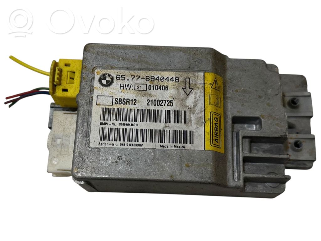 BMW 7 E65 E66 Airbag control unit/module 