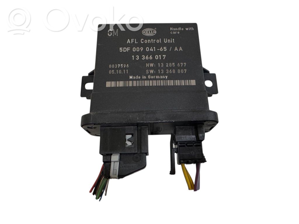 Opel Astra J Module d'éclairage LCM 