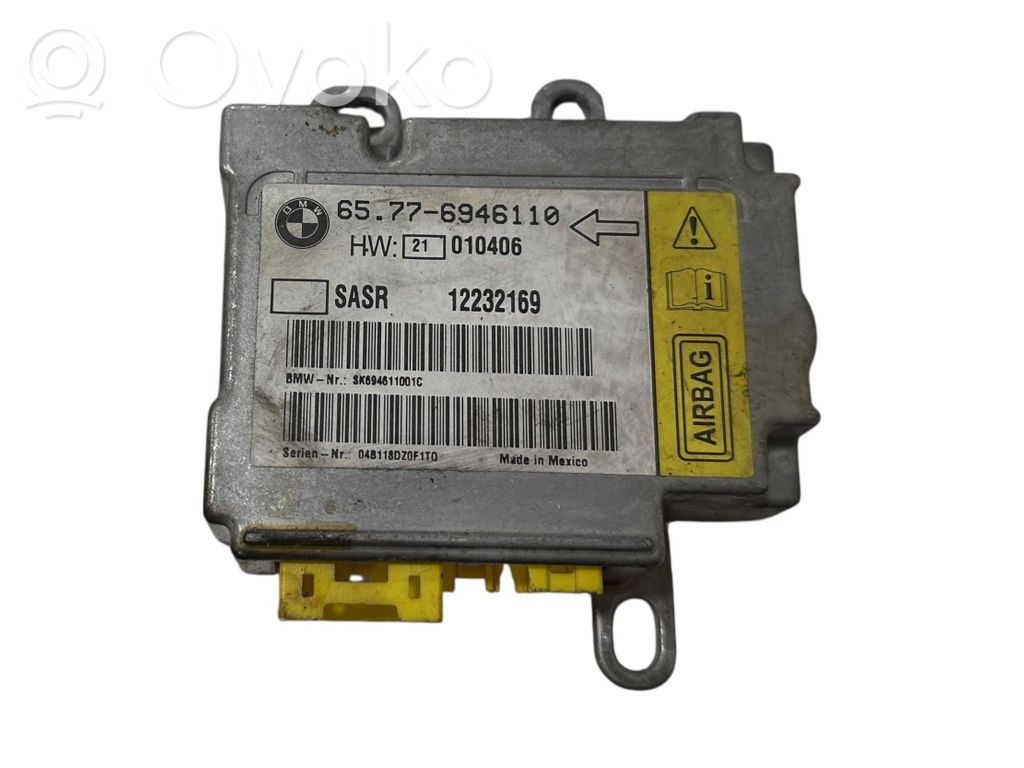 BMW 7 E65 E66 Airbag control unit/module 