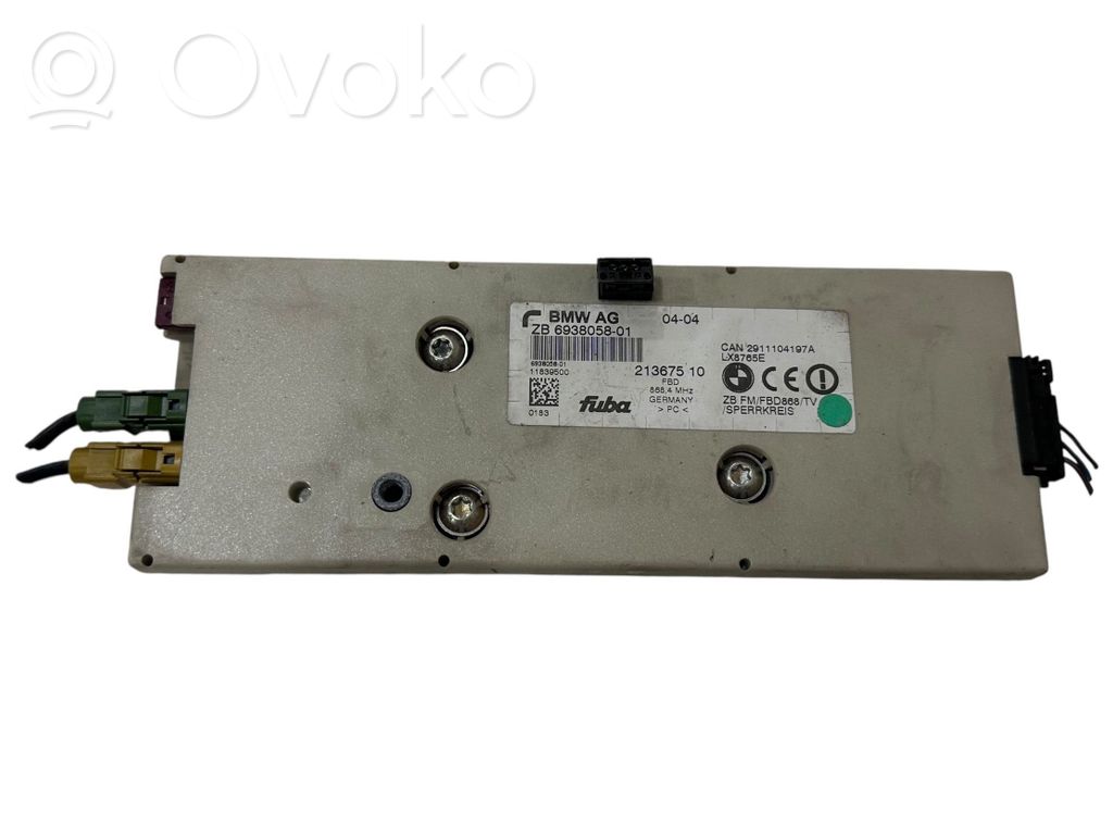 BMW 7 E65 E66 Antenos stiprintuvas 