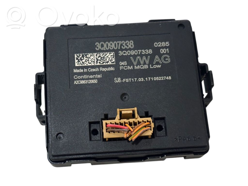 Volkswagen e-Golf Other control units/modules 