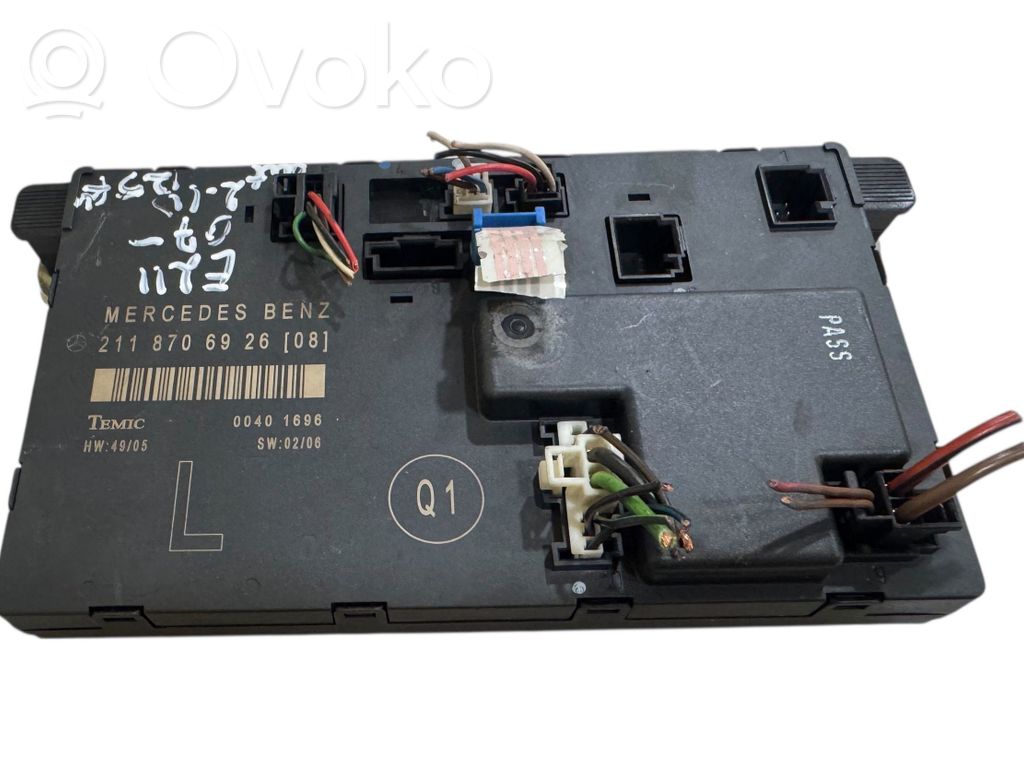 Mercedes-Benz E W211 Door control unit/module 