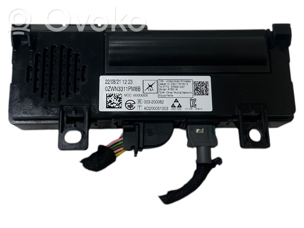 Opel Corsa F Bluetooth control unit module 