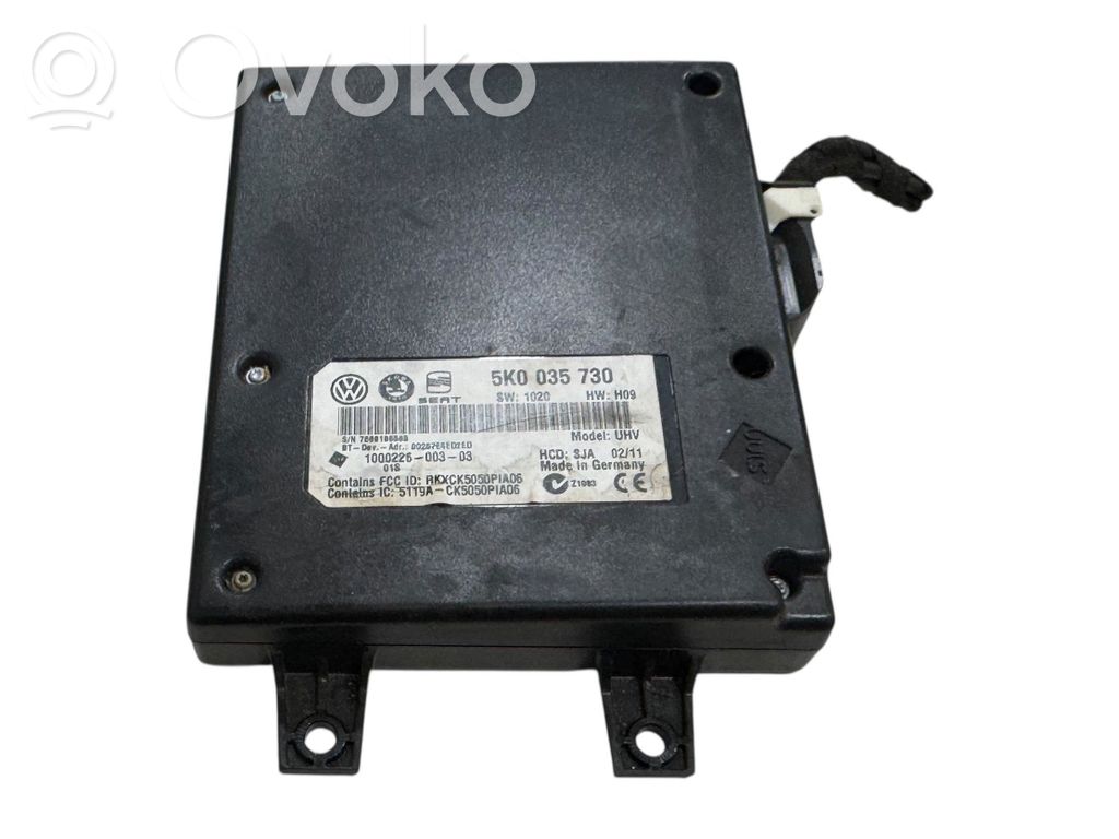 Skoda Superb B6 (3T) Bluetooth control unit module 