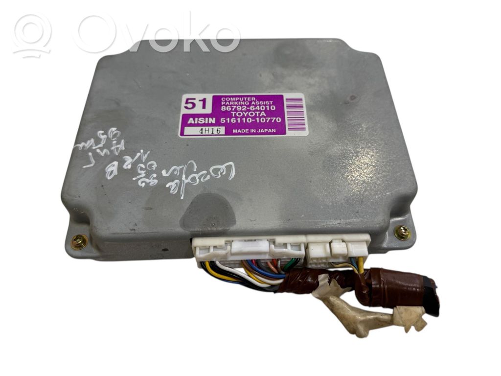 Toyota Corolla Verso AR10 Parking PDC control unit/module 