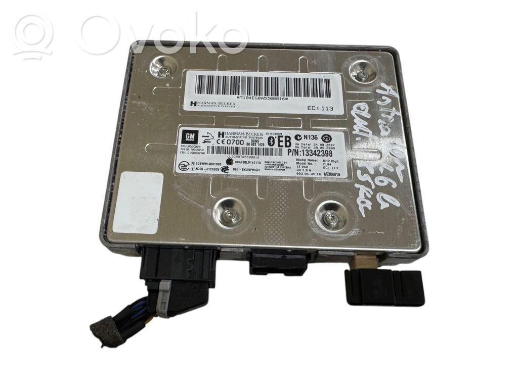 Opel Astra H Bluetooth control unit module 