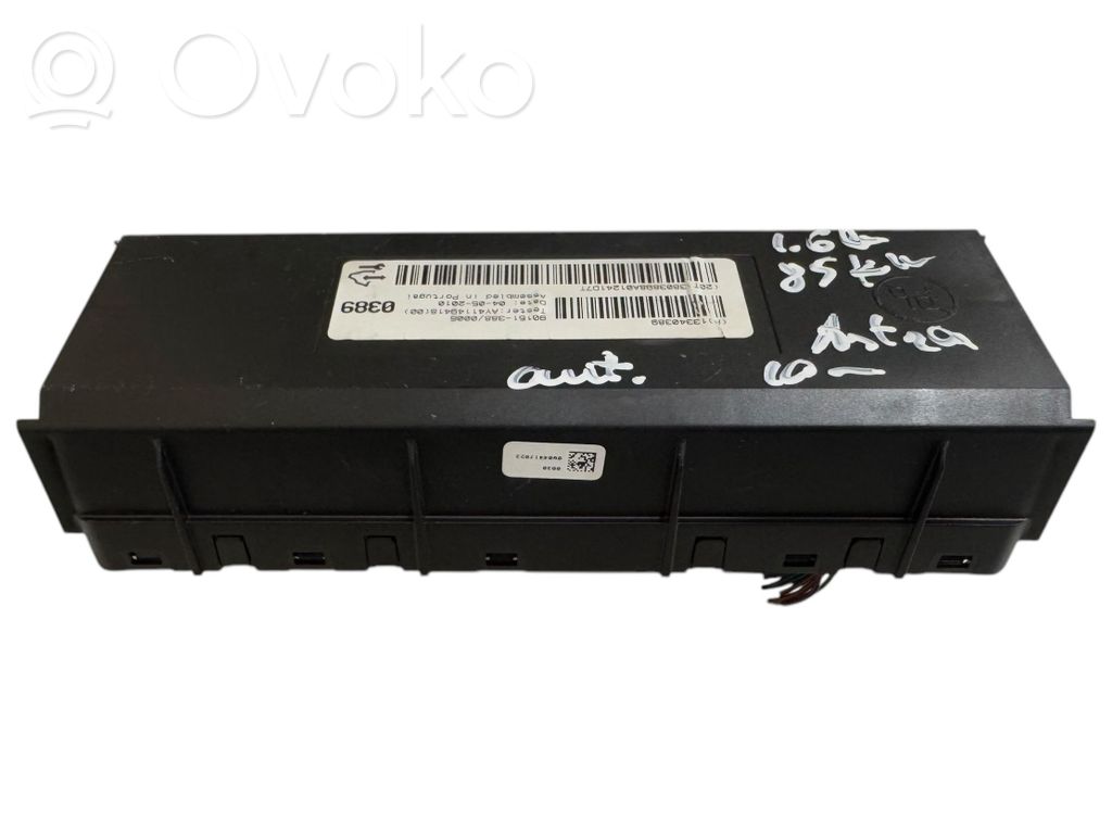 Opel Astra H Air conditioning/heating control unit 
