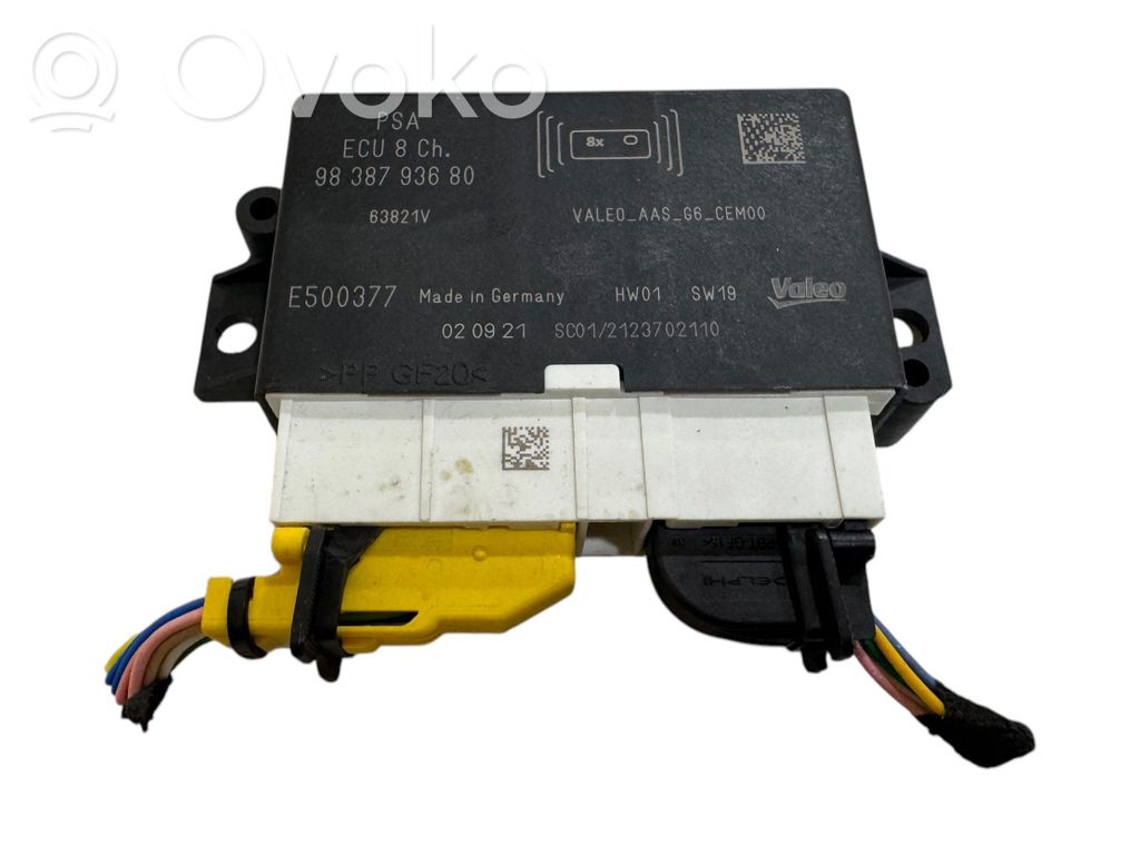 Opel Corsa F Parking PDC control unit/module 