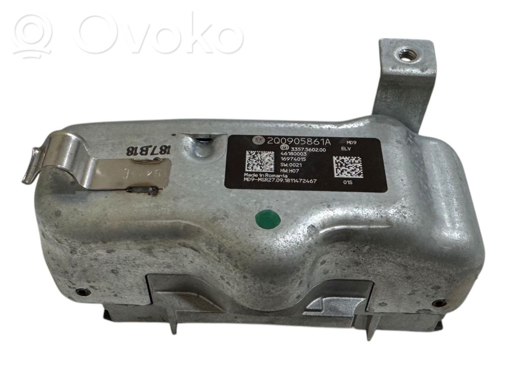 Volkswagen e-Golf Steering wheel lock 