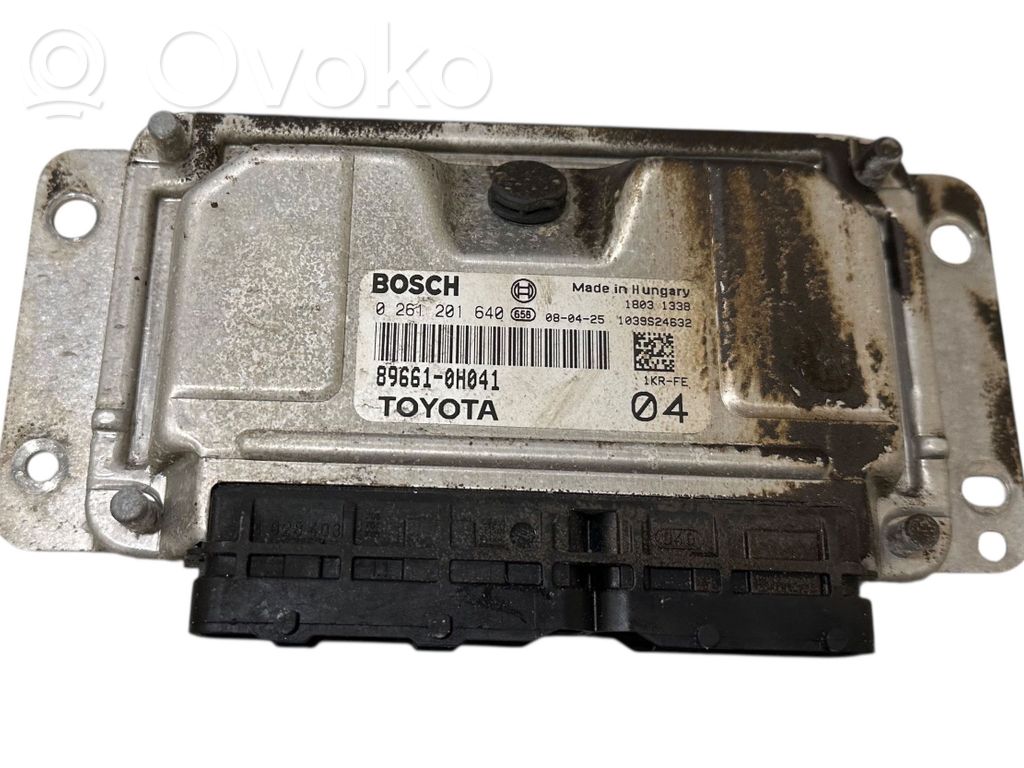 Toyota Aygo AB10 Unité de commande, module ECU de moteur 