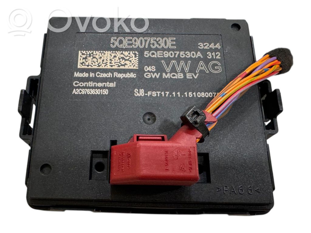 Volkswagen e-Golf Gateway control module 