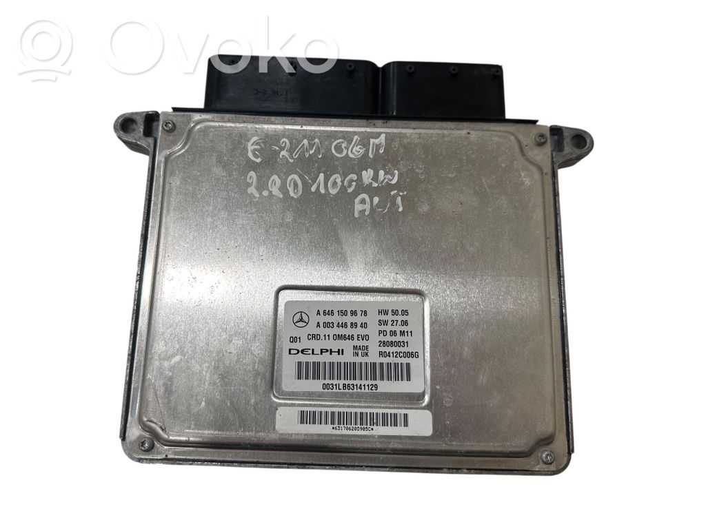 Mercedes-Benz E W211 Engine control unit/module 