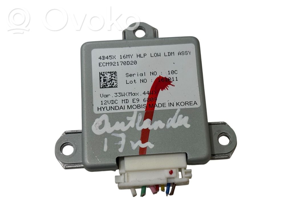 Mitsubishi Outlander Módulo de control de balasto LED 