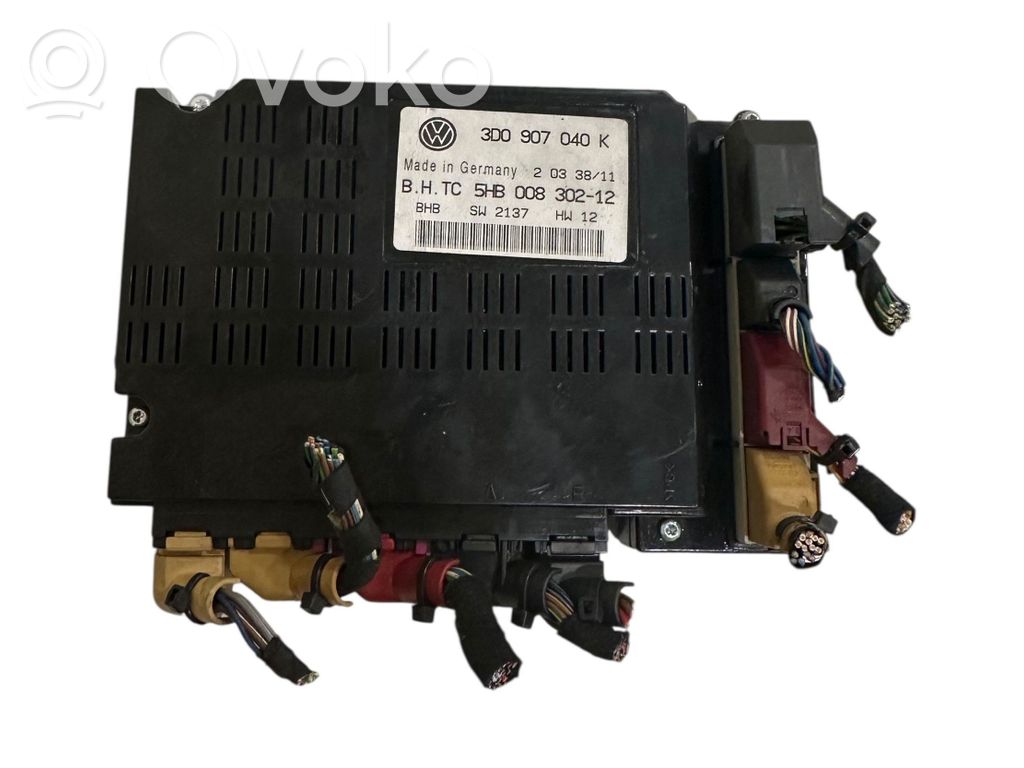 Volkswagen Phaeton Comfort/convenience module 
