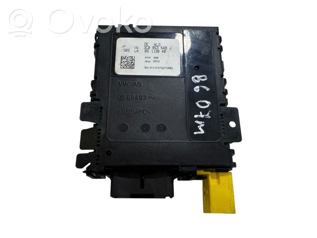 Volkswagen PASSAT B6 Steering angle sensor 