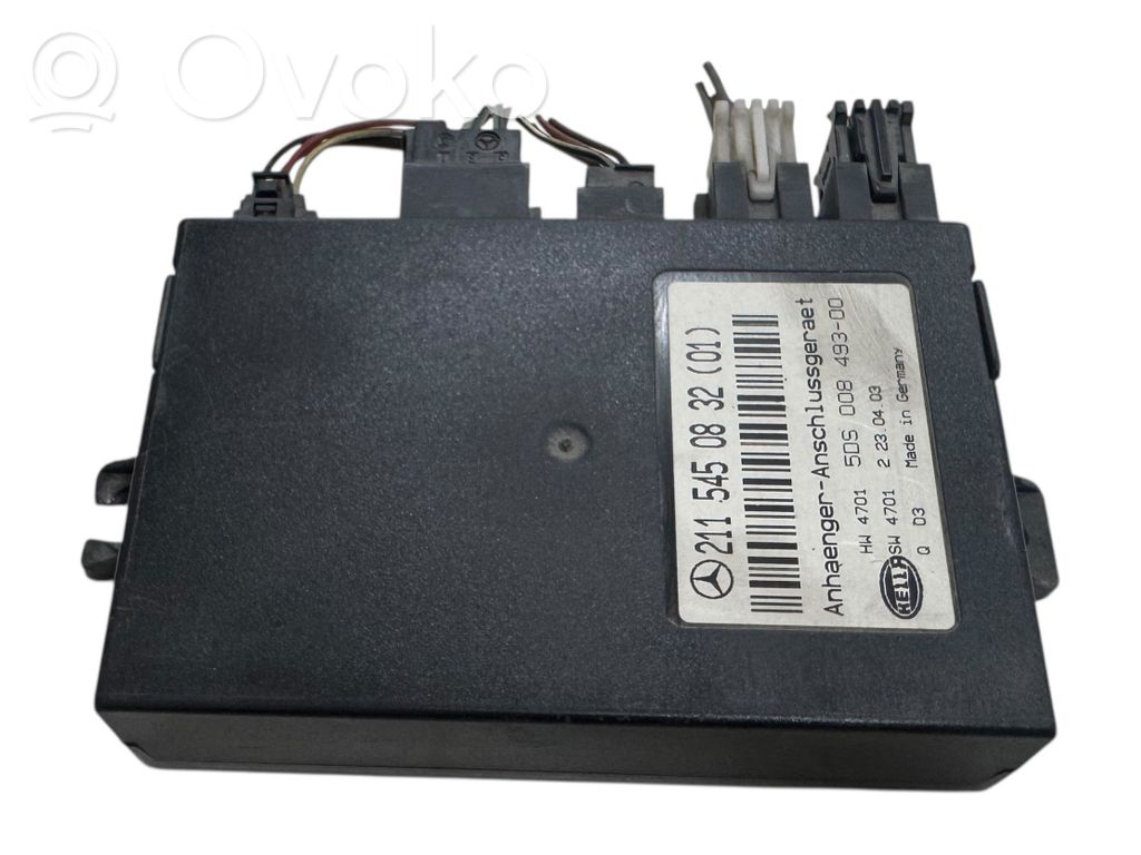 Mercedes-Benz E W211 Tow bar trailer control unit/module 