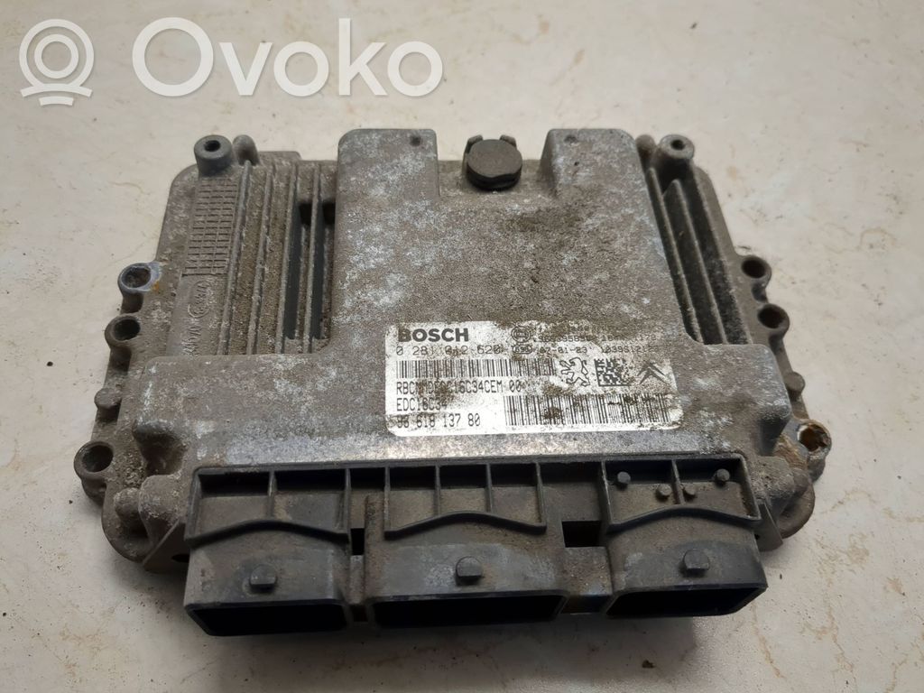Peugeot 207 Engine control unit/module 