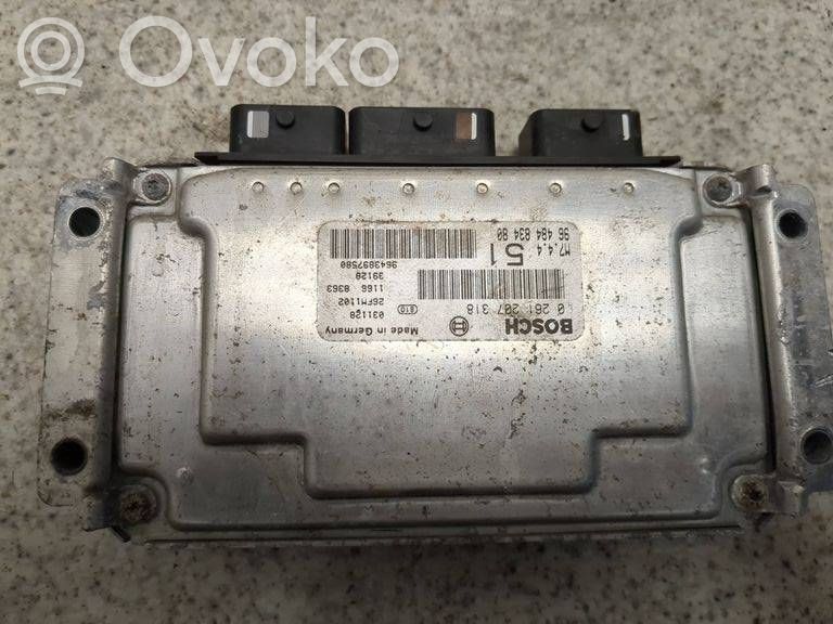 Citroen C4 I Picasso Engine control unit/module 