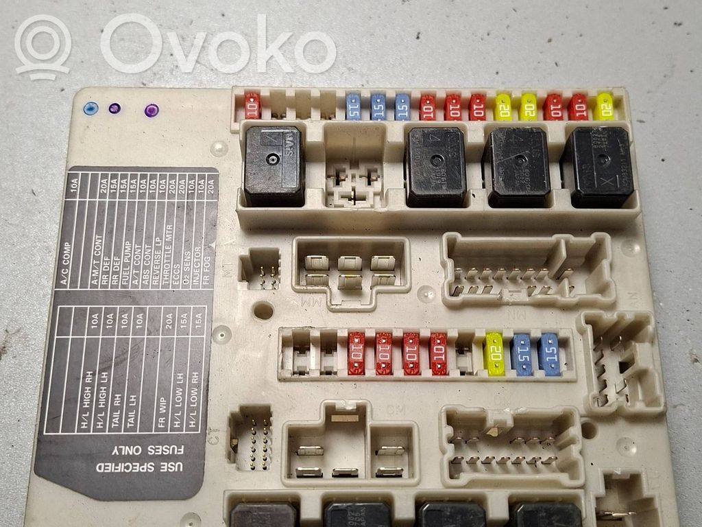 Nissan Note (E11) Drošinātāju kaste (komplekts) 