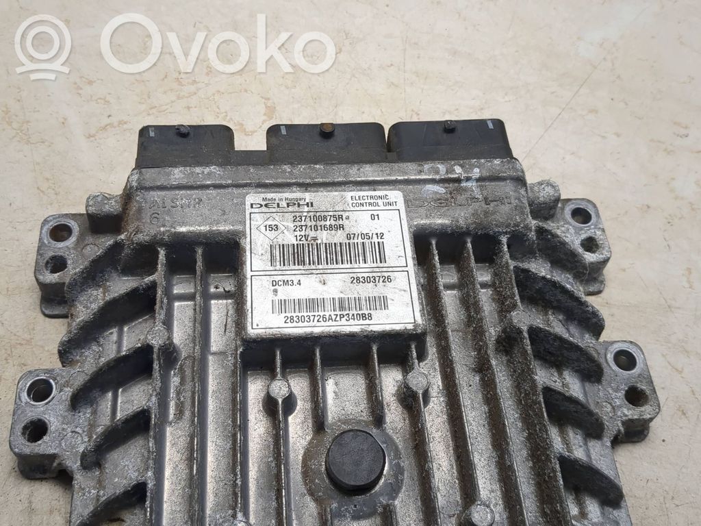 Renault Modus Engine control unit/module 