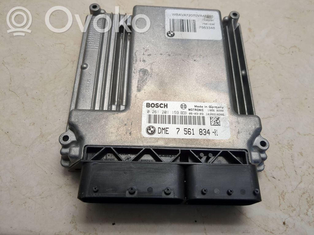 BMW Z4 E85 E86 Variklio valdymo blokas 