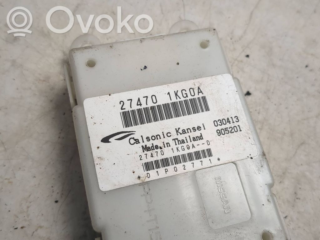 Nissan Juke I F15 Other control units/modules 