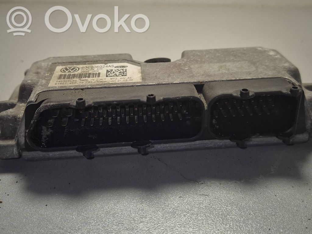 Volkswagen Golf V Engine control unit/module 