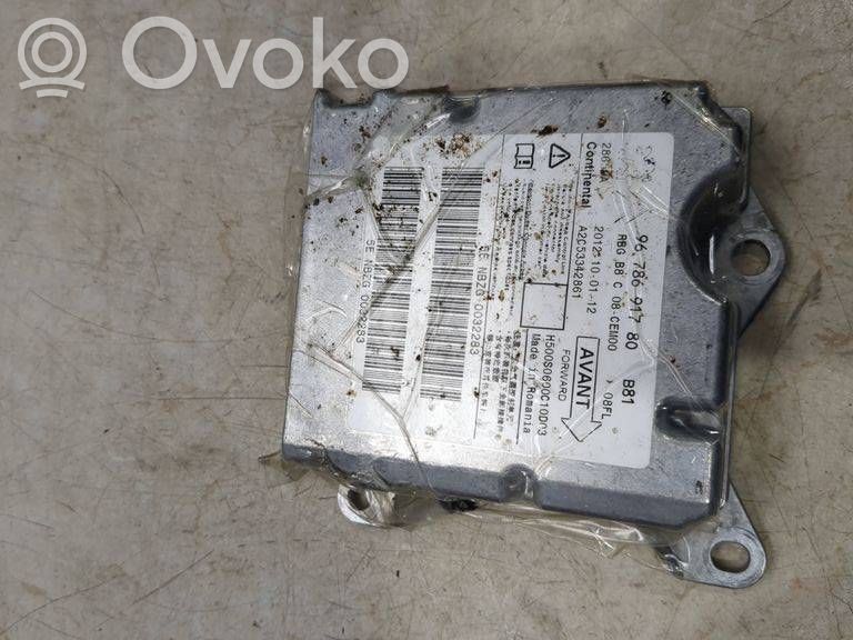 Citroen DS5 Airbag control unit/module 