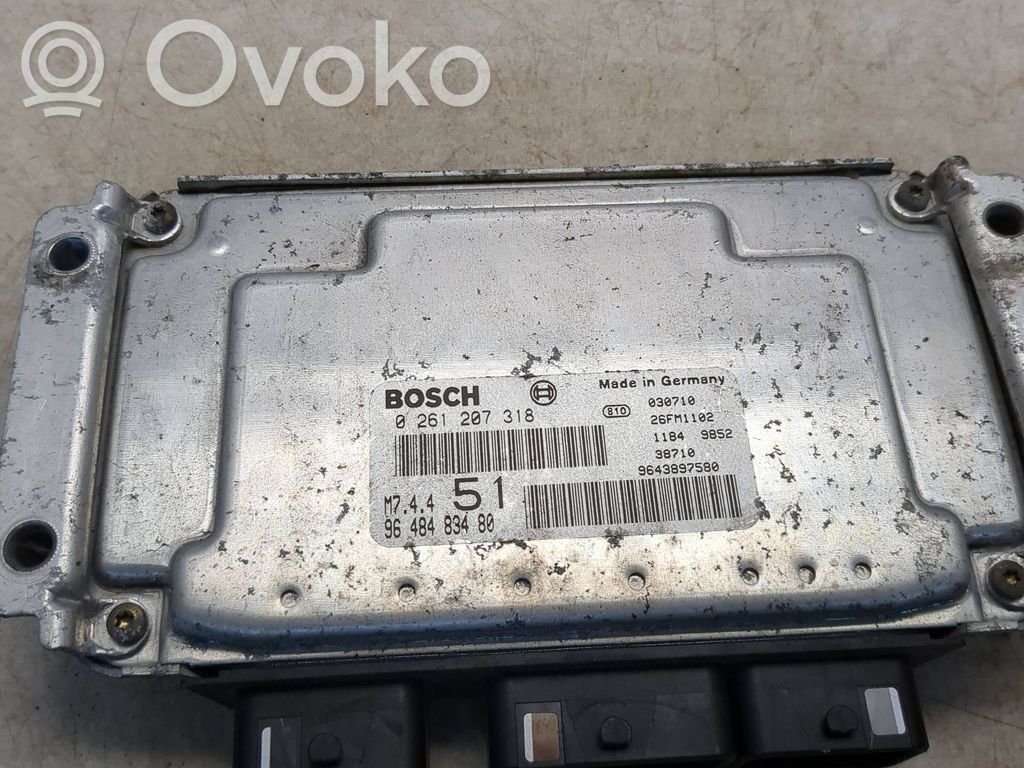 Citroen C4 I Picasso Engine control unit/module 