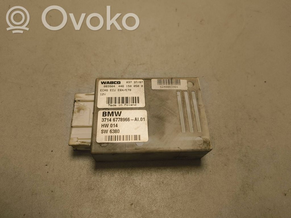 BMW X5 E70 Air suspension control unit module (rear) 