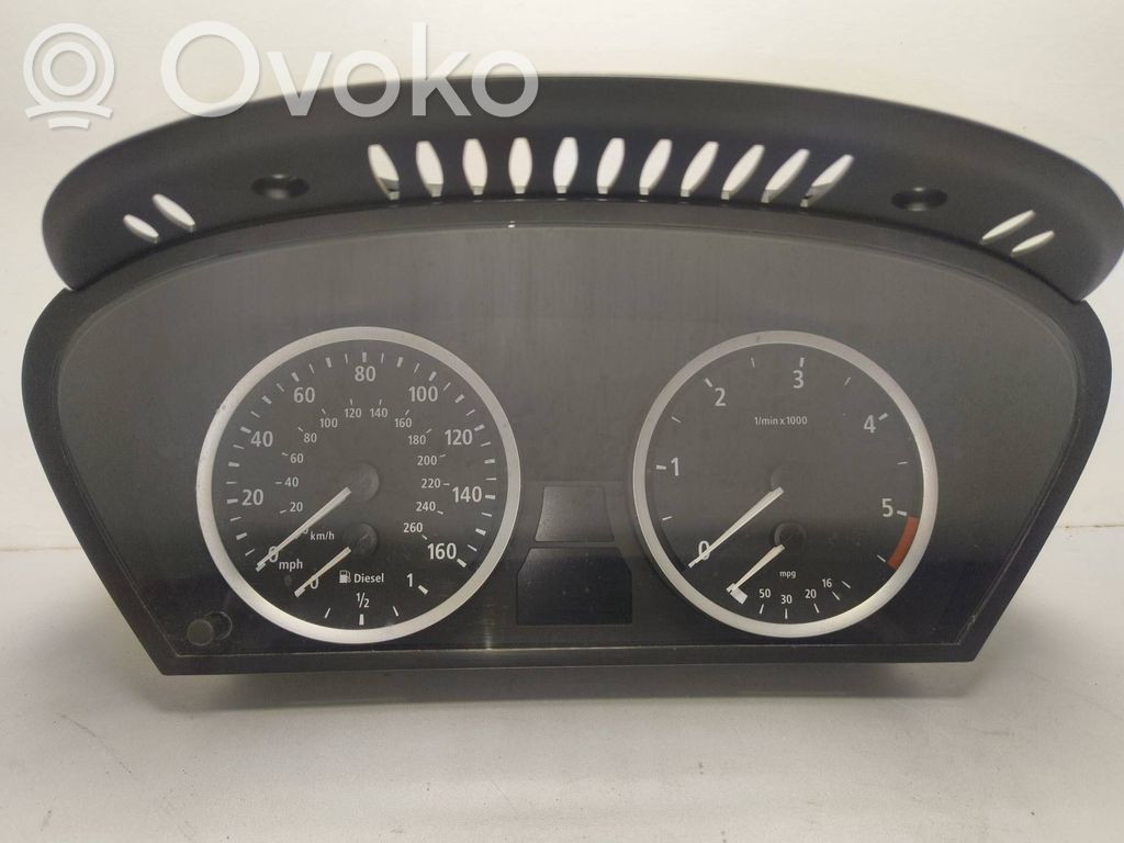 BMW 5 E60 E61 Speedometer (instrument cluster) 