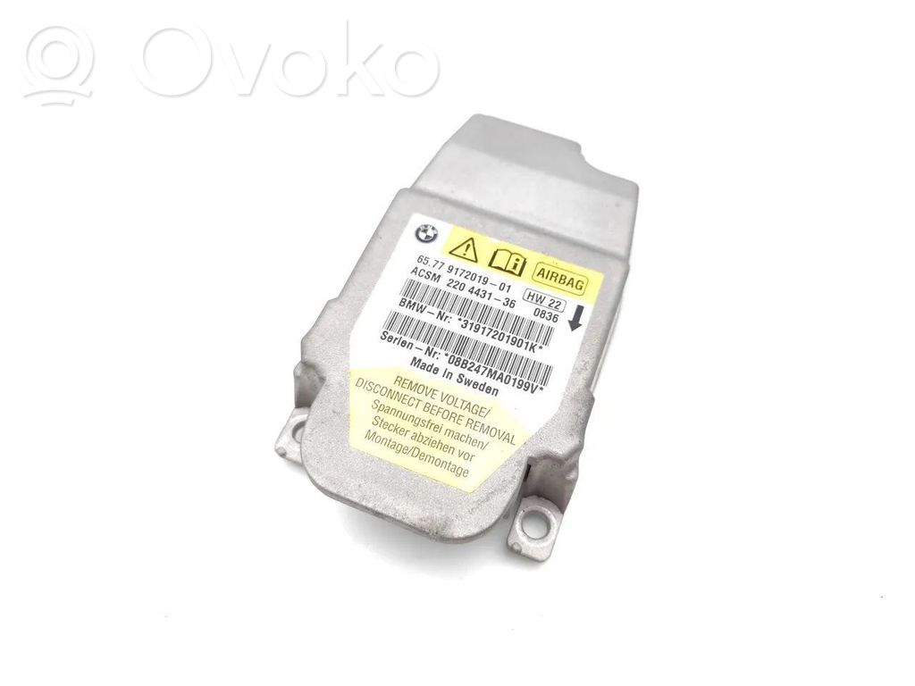 BMW 5 E60 E61 Airbag control unit/module 