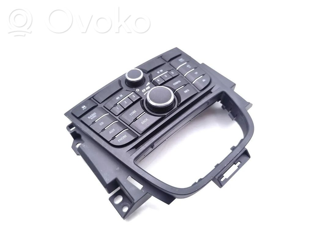 Opel Astra J Climate control unit 