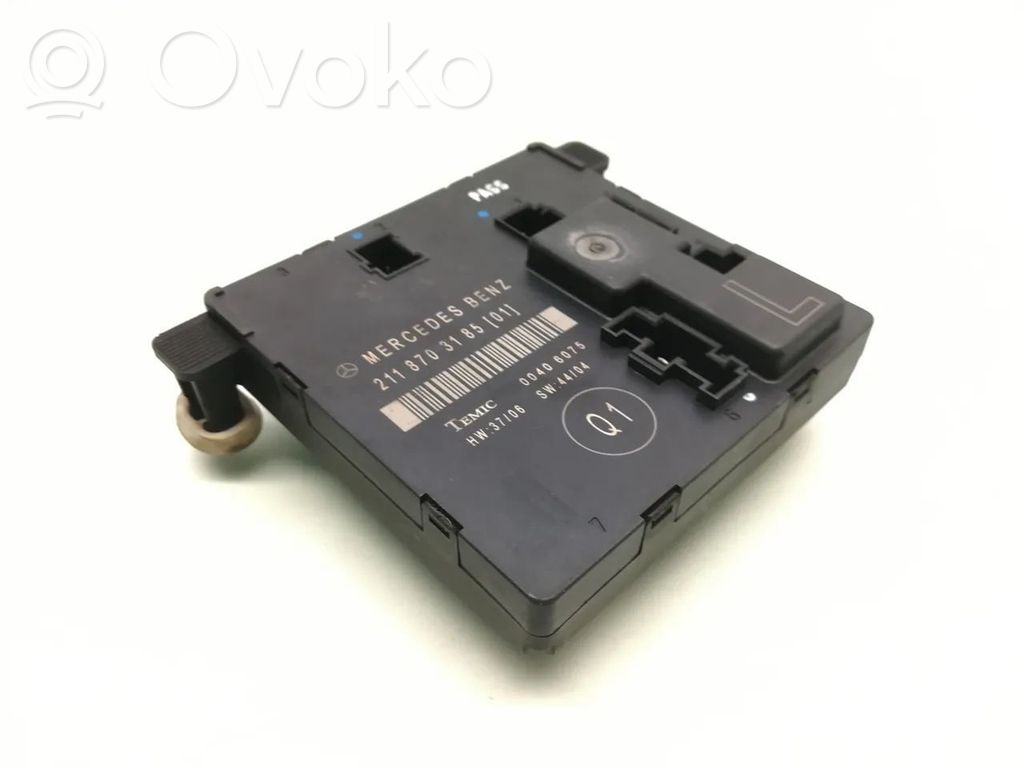 Mercedes-Benz E W211 Door control unit/module 