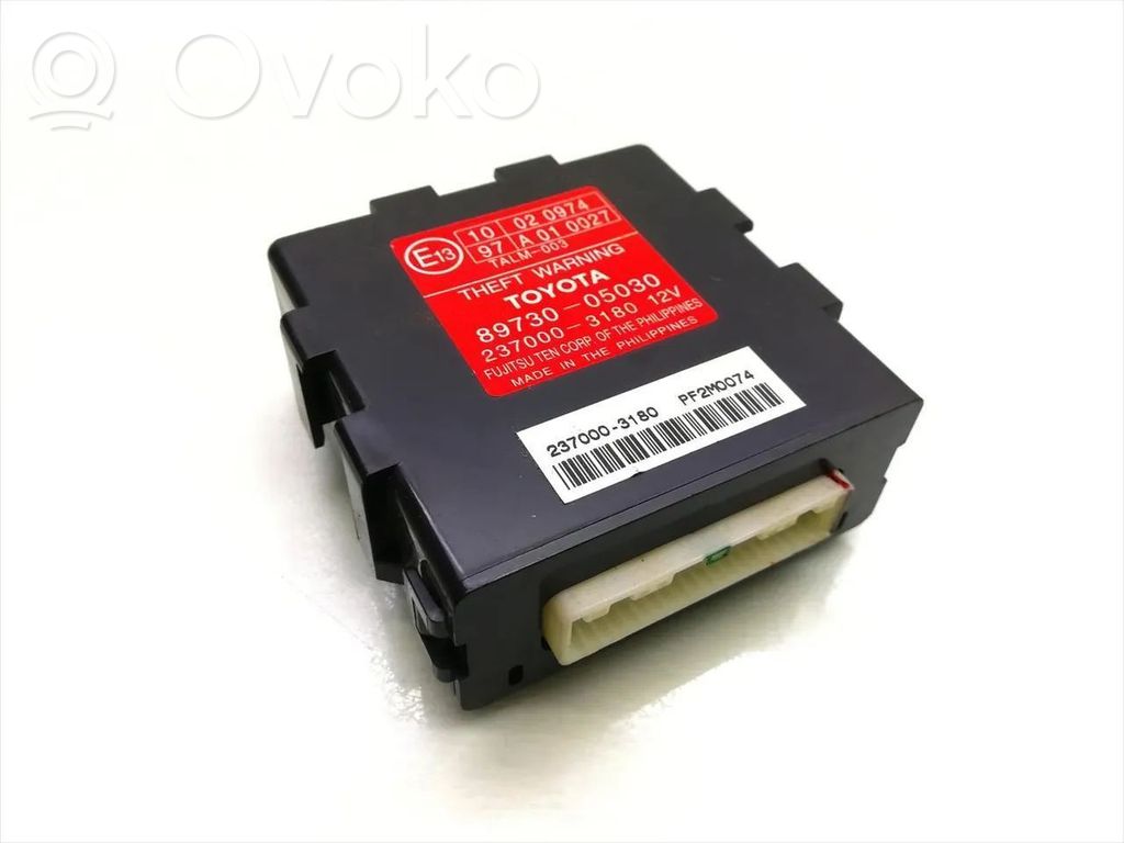 Toyota Avensis T250 Alarm control unit/module 