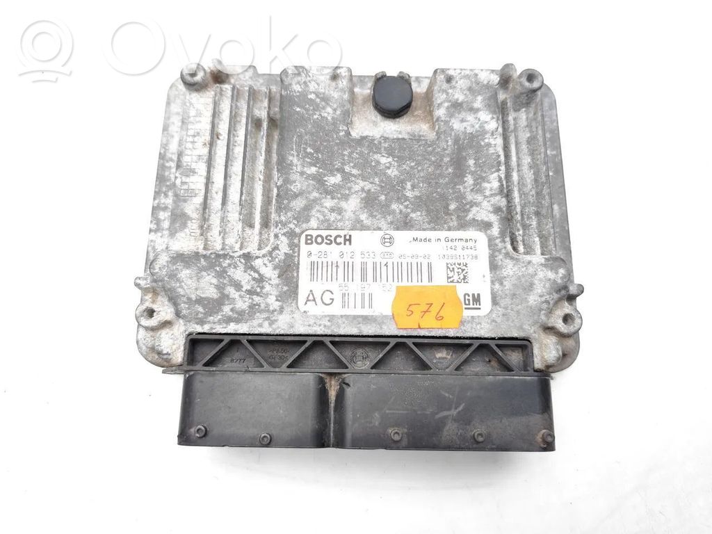 Opel Vectra C Engine control unit/module 