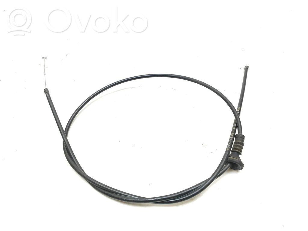 BMW 5 F10 F11 Engine bonnet/hood lock release cable 
