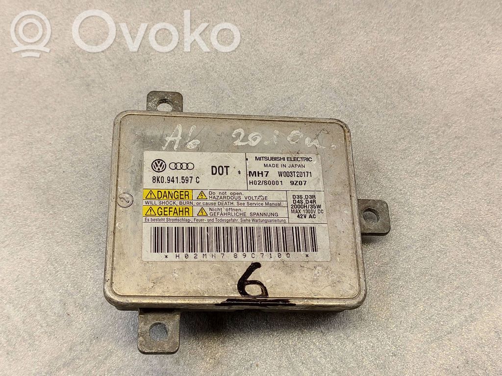 Audi A6 S6 C6 4F Headlight ballast module Xenon 