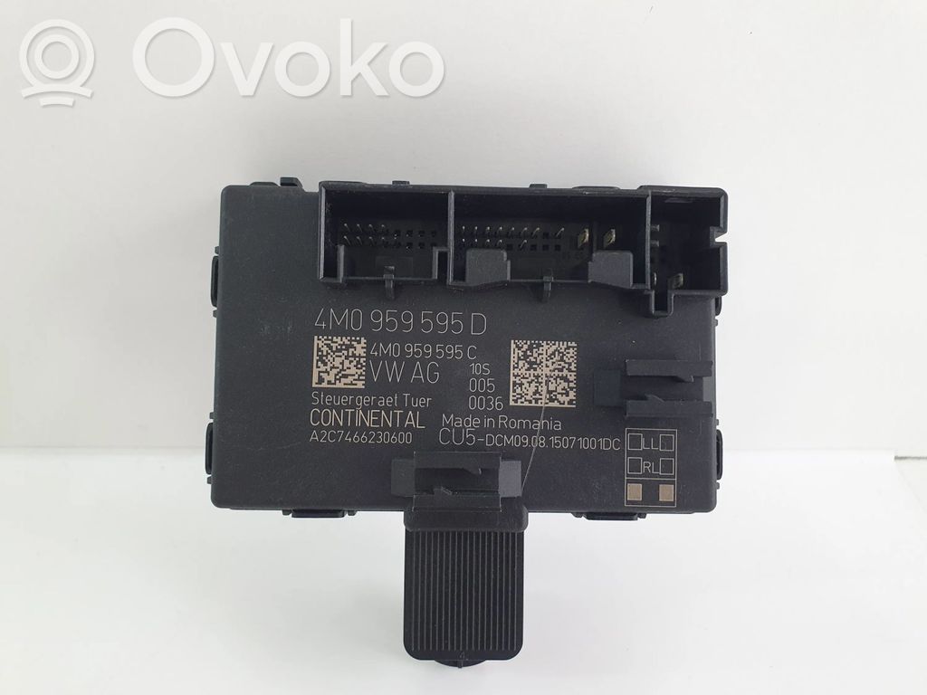 Audi Q7 4M Door control unit/module 
